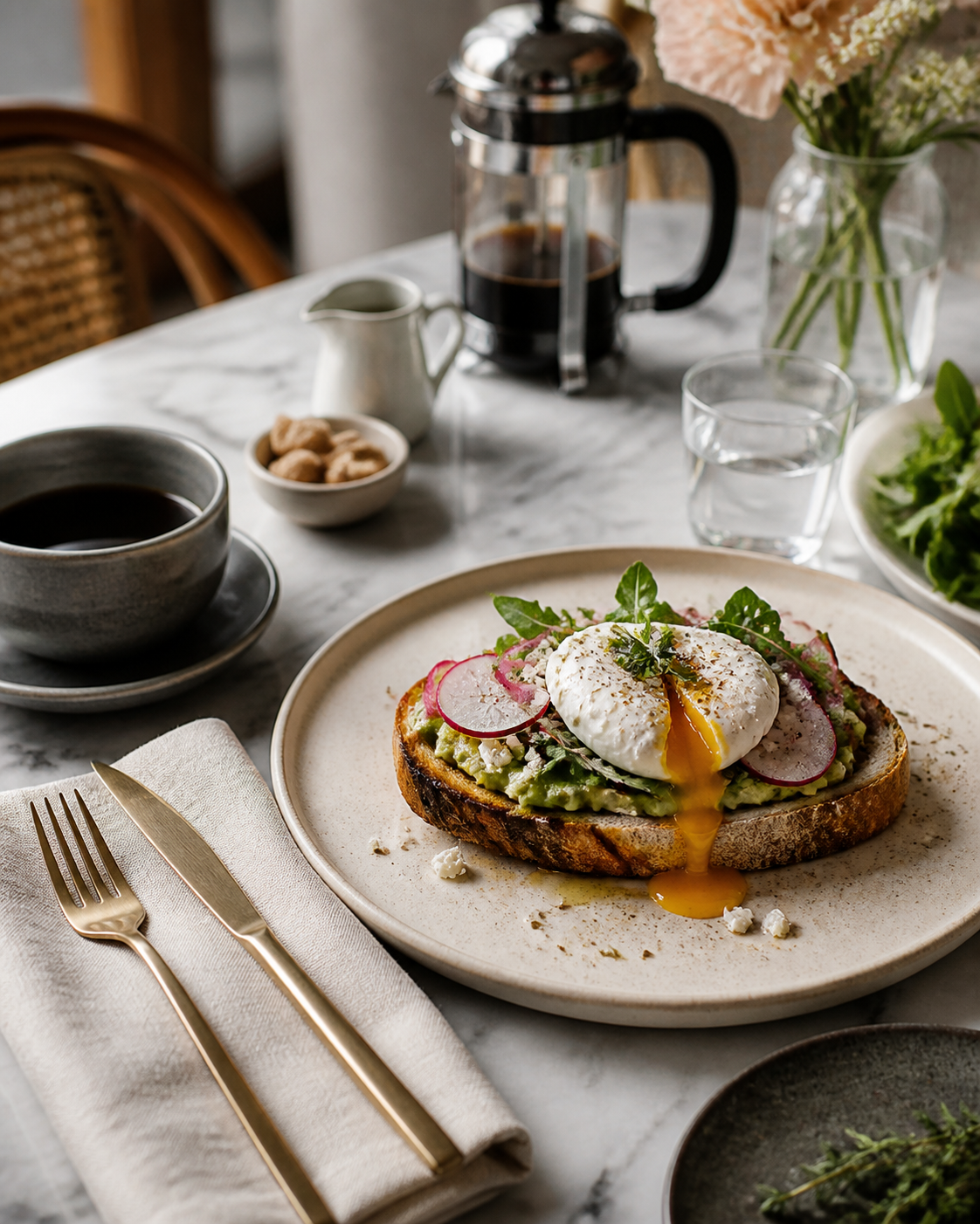 Brunch at Saucer & Kettle
