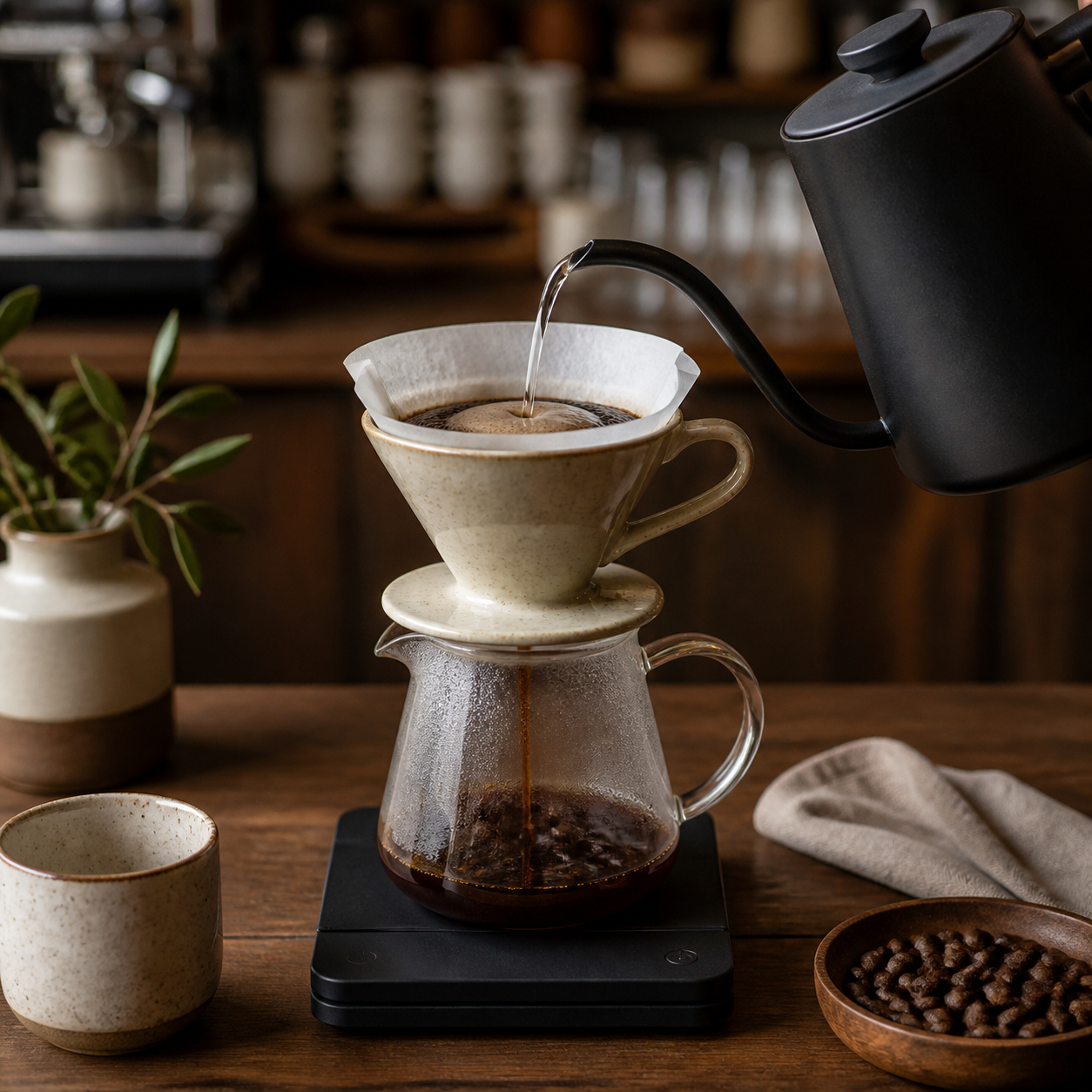 Pour Over Setup